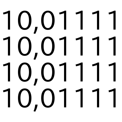 ０１ だけで数字暗号を３つ作ってみました 文字について総合的に面白さを考案する文字オタク ぺのっぺ のブログ